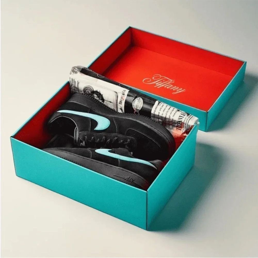 NWT Nike Air Force 1 Low x Tiffany & Co. 1837 Sz 7.5